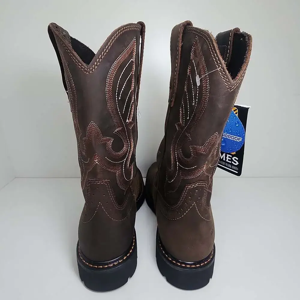 Cody James Waterproof Work Boots Men Size 8.5D